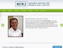 Tablet Screenshot of ncrj.org